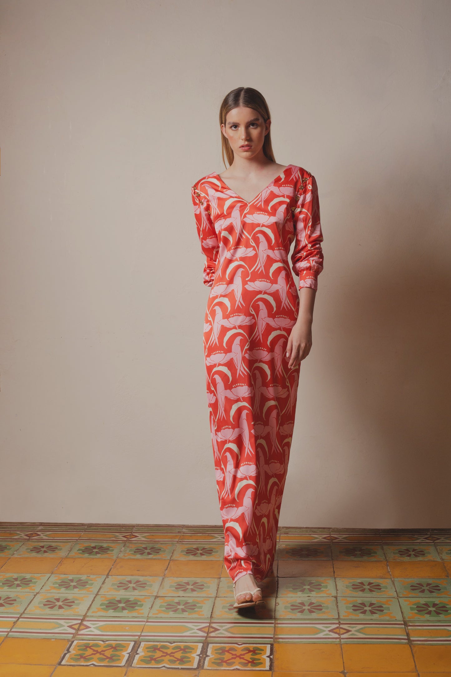 VESTIDO DECONSTRUIBLE LORA REAL